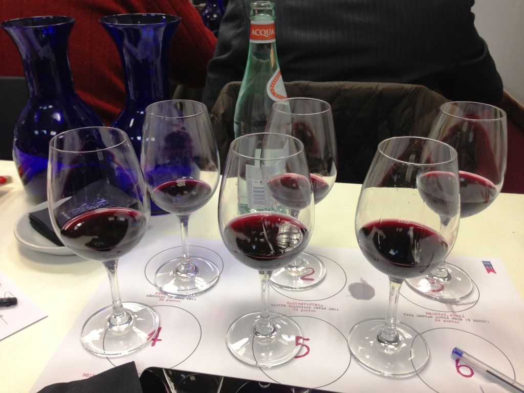 El_Bierzo_Cata_Encuentro_Bloggers_Enólogos_Copas